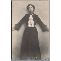 Betty Nansen i Udenfor Loven" - Skuespiller - Postkort - Brugt