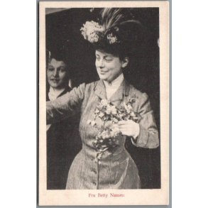 Fru Betty Nansen - Skuespiller - Postkort - Ubrugt