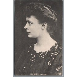 Fru Betty Nansen - Skuespiller - Postkort - Brugt