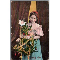 Julemrke 1909 p Postkort