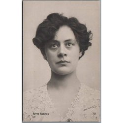Betty Nansen - Skuespiller - Postkort - Ubrugt
