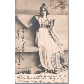 Cleo De Mrode - Skuespiller - Postkort - Brugt