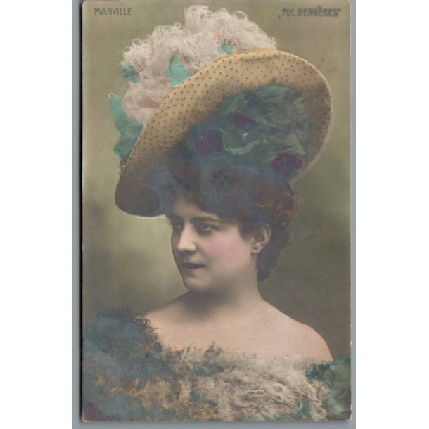 Manville - Skuespiller - Postkort - Brugt