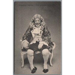 Skuespiller Malberg i "Dan pantsatte Bondedreng" - Skuespiller - Postkort - Ubrugt