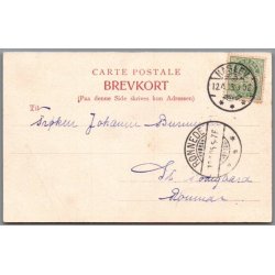 Frken Ida Mller  i "Der var engang" - Skuespiller - Postkort - Brugt