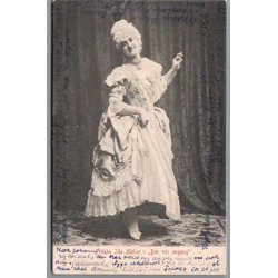 Frken Ida Mller  i "Der var engang" - Skuespiller - Postkort - Brugt