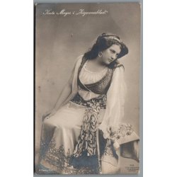 Kate Meyer i "Zigeunerblod" - Skuespiller - Postkort - Brugt