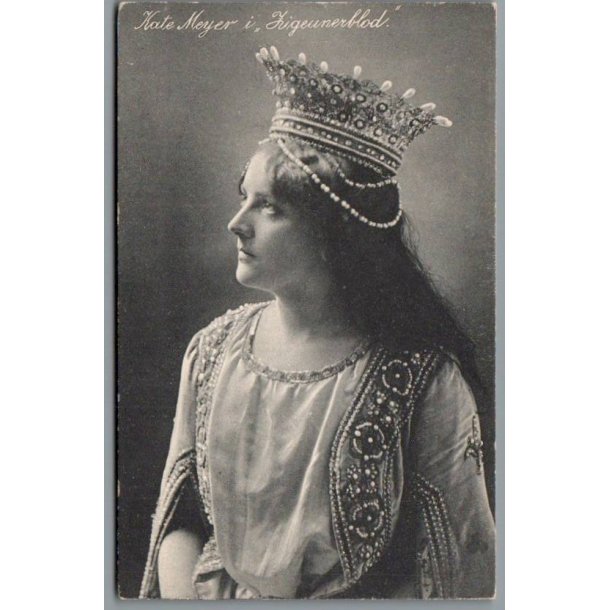 Kate Meyer i "Zigeunerblod" - Skuespiller - Postkort - Brugt