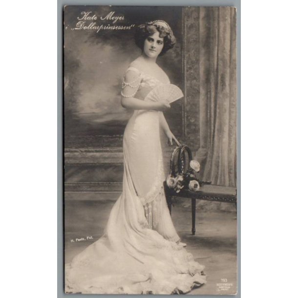 Kate Meyer i "Dollarprinssen - Skuespiller - Postkort - Brugt