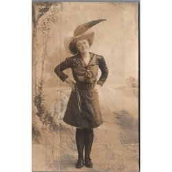 Laura Lomholt - Skuespiller - Postkort - Brugt