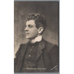 Hr. Gunidus Aage Lund - Skuespiller - Postkort - Brugt