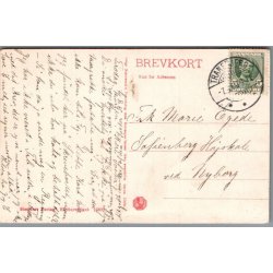 Fru Emma Lind og Hr. Wilh. Wiehe - Skuespiller - Postkort - Brugt