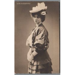 Elna Lauesgaard - Skuespiller - Postkort - Ubrugt