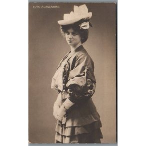 Elna Lauesgaard - Skuespiller - Postkort - Ubrugt