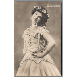 Frk. Elna Lauesgaard i "Blomsterfesten i Genzano" - Skuespiller - Postkort - Ubrugt