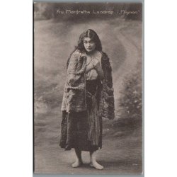 Fru Margrethe Lendrup i "Mignan" - Skuespiller - Postkort - Ubrugt