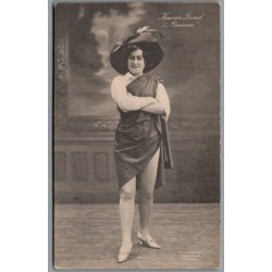 Karen Lund i "Rverne" - Skuespiller - Postkort - Ubrugt