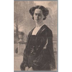 Julemrke 1909 p Postkort