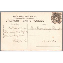 Frk. Lundgren og Frk. Roelsgaard i "De smaa Landstrygere"- Skuespiller - Postkort - Brugt