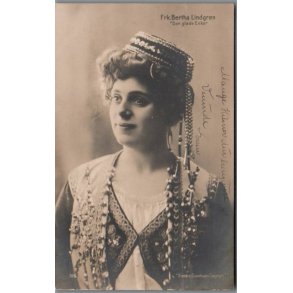 Frk. Bertha Lindgren i 