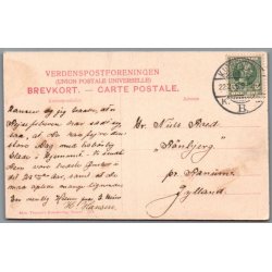 Liebmann og Olaf Poulsen i "Der var en Gang"- Skuespiller - Postkort - Brugt