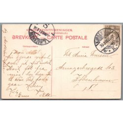 Liebmann og Olaf Poulsen i "Der var en Gang"- Skuespiller - Postkort - Brugt