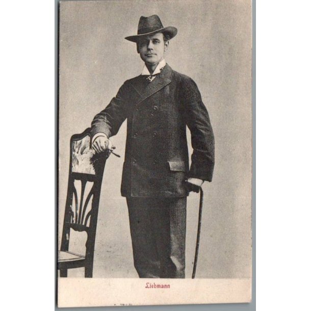 Liebmann - Skuespiller - Postkort - Brugt