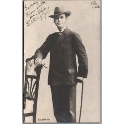Liebmann - Skuespiller - Postkort - Brugt