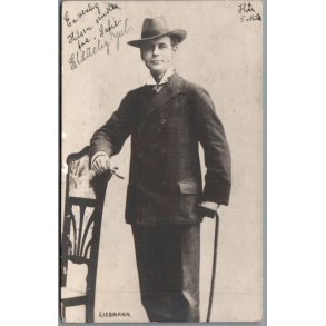Liebmann - Skuespiller - Postkort - Brugt