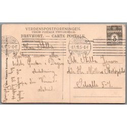 Eleonora Lundbeck - Holger Reenberg i "Den fraskilte Kone" - Skuespiller - Postkort - Brugt