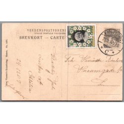 Eleonora Lundbeck "Den fraskilte Kone" - Skuespiller - Postkort - Brugt