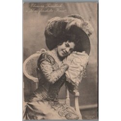 Eleonora Lundbeck "Den fraskilte Kone" - Skuespiller - Postkort - Brugt