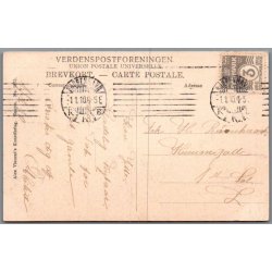 Eleonora Lundbeck "Den fraskilte Kone" - Skuespiller - Postkort - Brugt