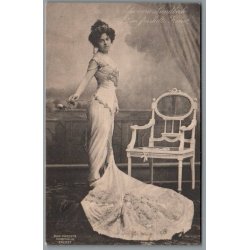 Eleonora Lundbeck "Den fraskilte Kone" - Skuespiller - Postkort - Brugt