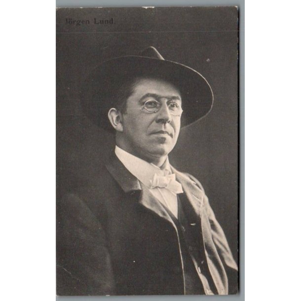 Jrgen Lund - Skuespiller - Postkort - Ubrugt