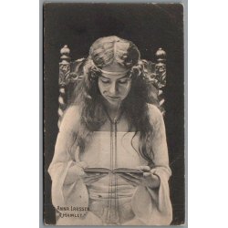 Anna Larsen i "Hamlet"- Skuespiller - Postkort - Brugt