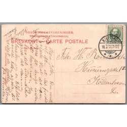 Fru Anna Larssen - Skuespiller - Postkort - Brugt