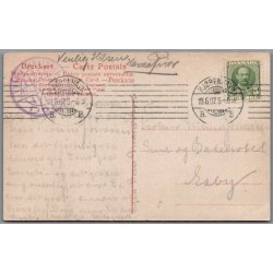 Fru Anna Larssen - Skuespiller - Postkort - Brugt