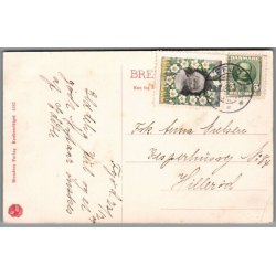 Julem�rke 1909 p� Postkort