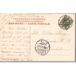 Fru Anna Larssen - Skuespiller - Postkort - Brugt