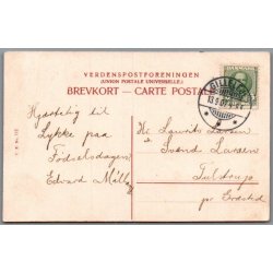 Skuespillerinde Fru Anna Larssen - Skuespiller - Postkort - Brugt