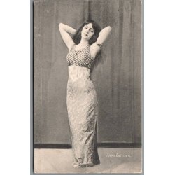 Anna Larssen - Skuespiller - Postkort - Brugt