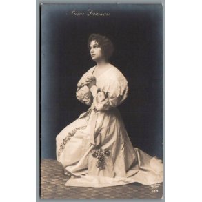 Anna Larssen - Skuespiller - Postkort - Ubrugt