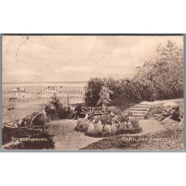 Stubbek�bing - Parti fra Anl�get - Postkort - Brugt