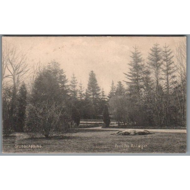 Stubbek�bing - Parti fra Anl�get - Postkort - Brugt
