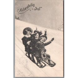 Julemrke 1908 p Postkort