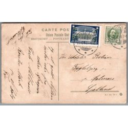 Julem�rke 1908 p� Postkort