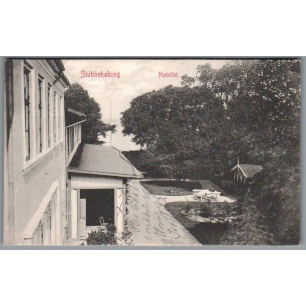 Stubbek�bing - Hotellet - Postkort - Brugt