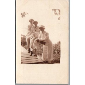 Louise Brandt - Petra Davidsen - Inger Nielsen Badebroen - Stubbek�bing - Fotokort - Ubrugt