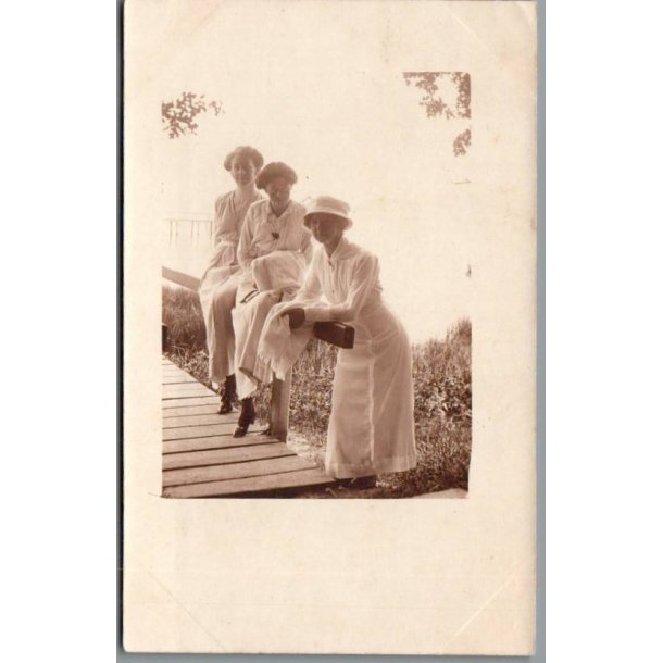 Louise Brandt - Petra Davidsen - Inger Nielsen Badebroen - Stubbek�bing - Fotokort - Ubrugt